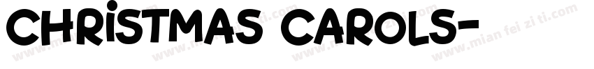 Christmas Carols字体转换